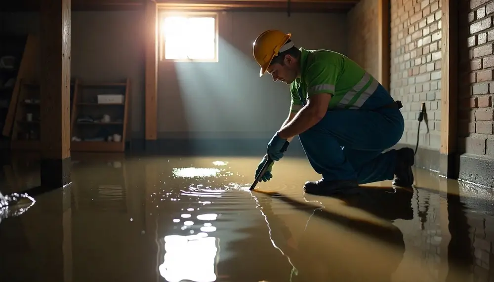 Professional water damage restoration services in McKean, PA